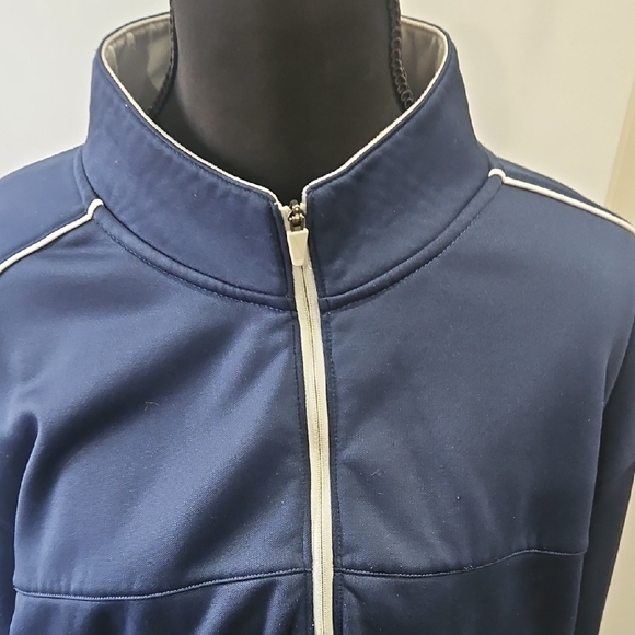 Nike Golf Navy and White Performance Pullover - Picture 4 of 9